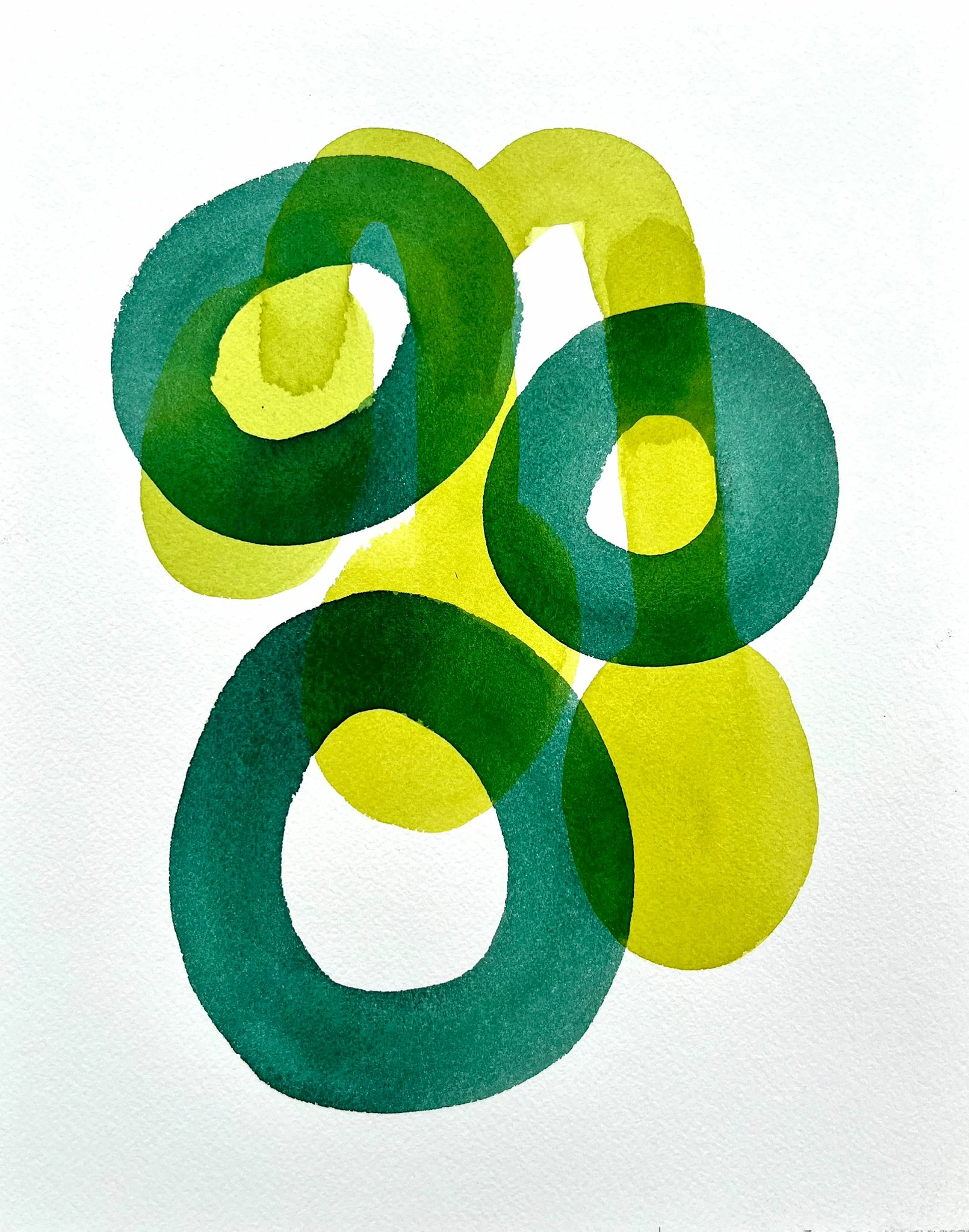 Le temps qui passe 10, Mai 2026, aquarelle, 24×30 cm