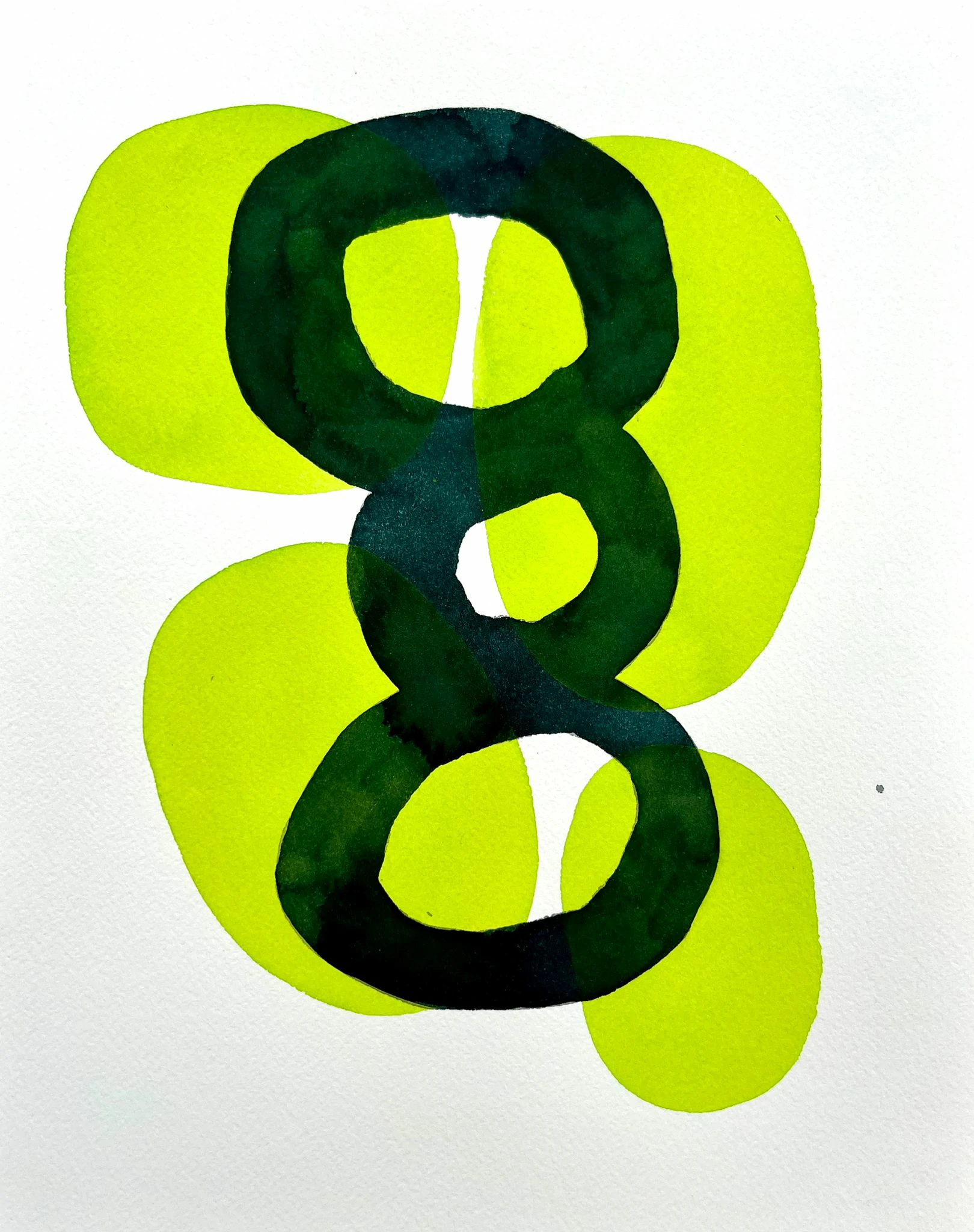 Le temps qui passe 11, Mai 2026, aquarelle, 24×30 cm