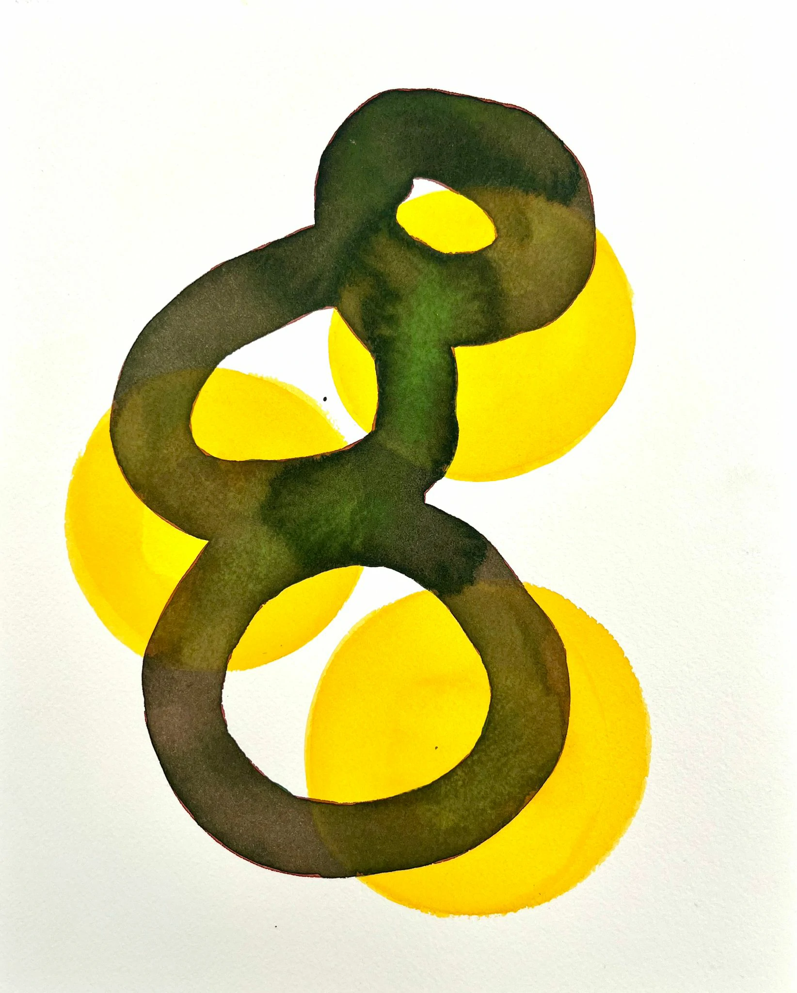 Le temps qui passe 13, Mai 2026, aquarelle, 24×30 cm