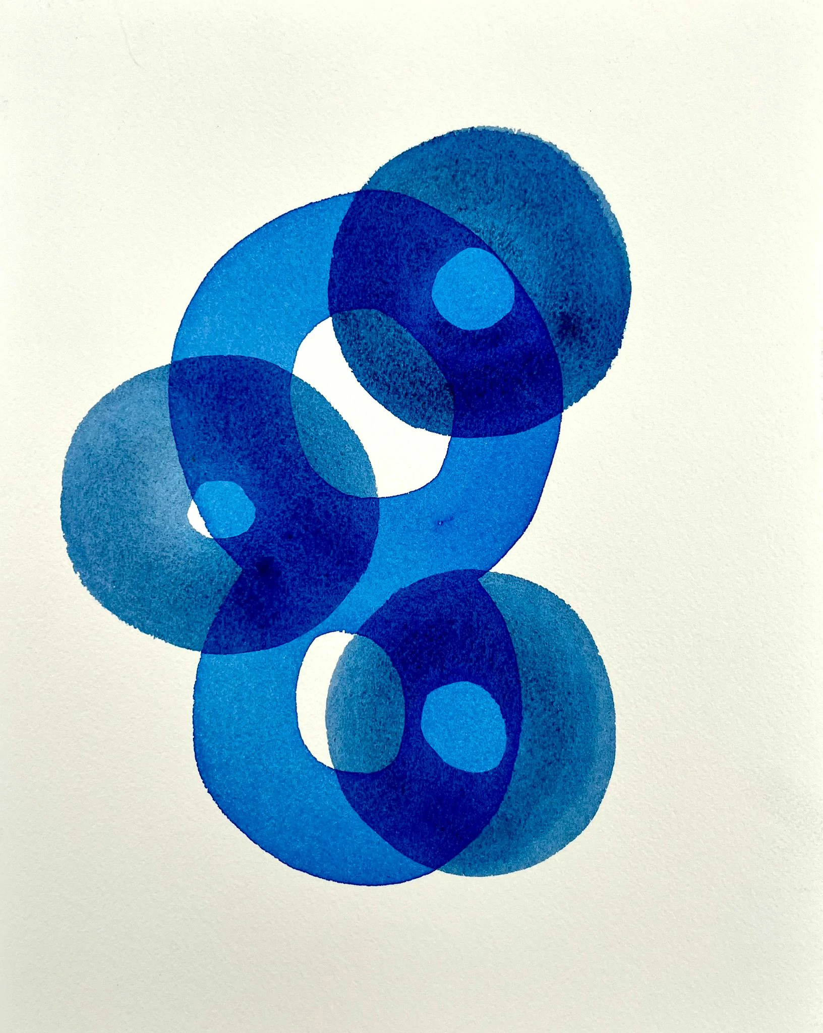 Le temps qui passe 18, Mai 2026, aquarelle, 24×30 cm