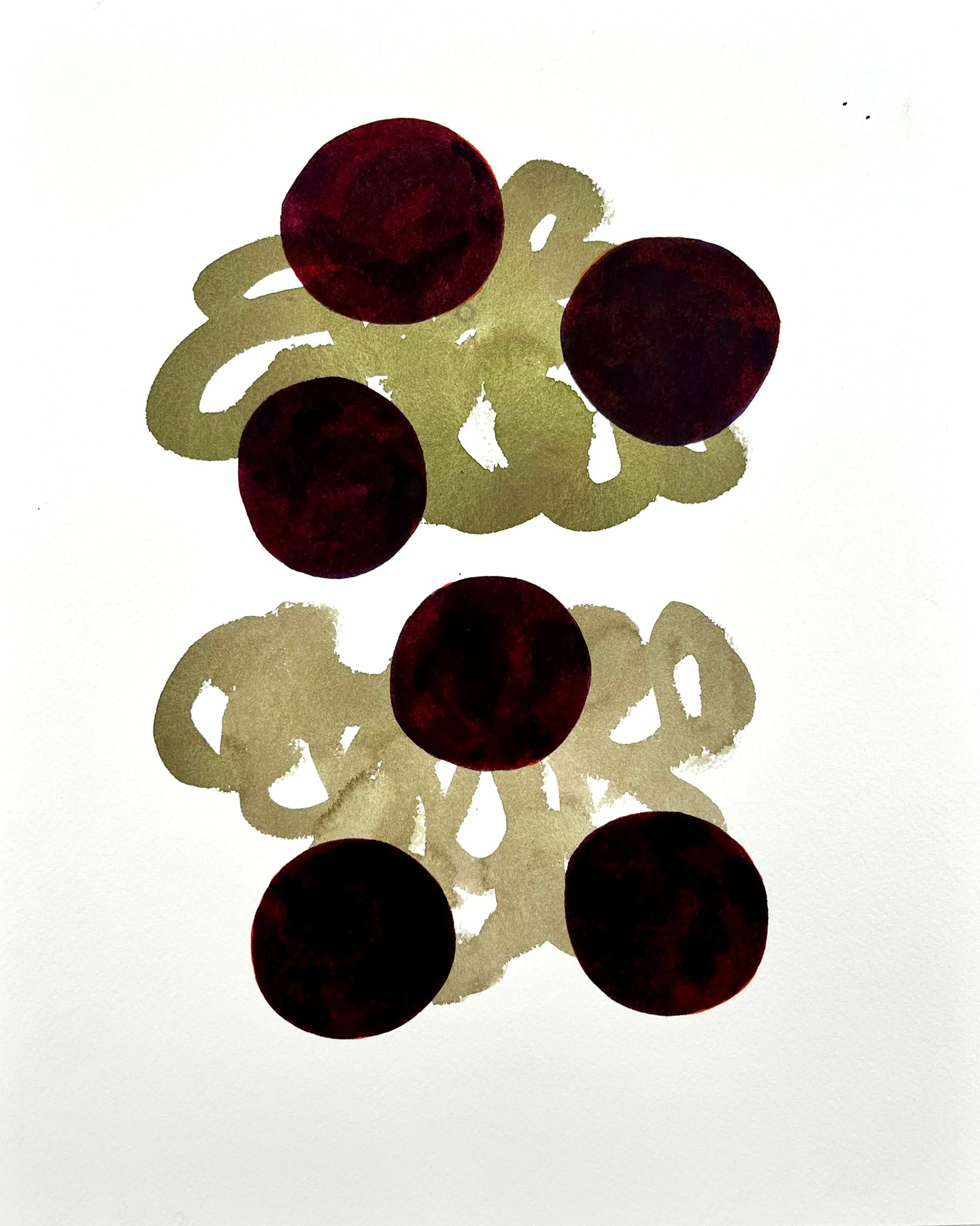 Le temps qui passe 22, Mai 2026, aquarelle, 24×30 cm