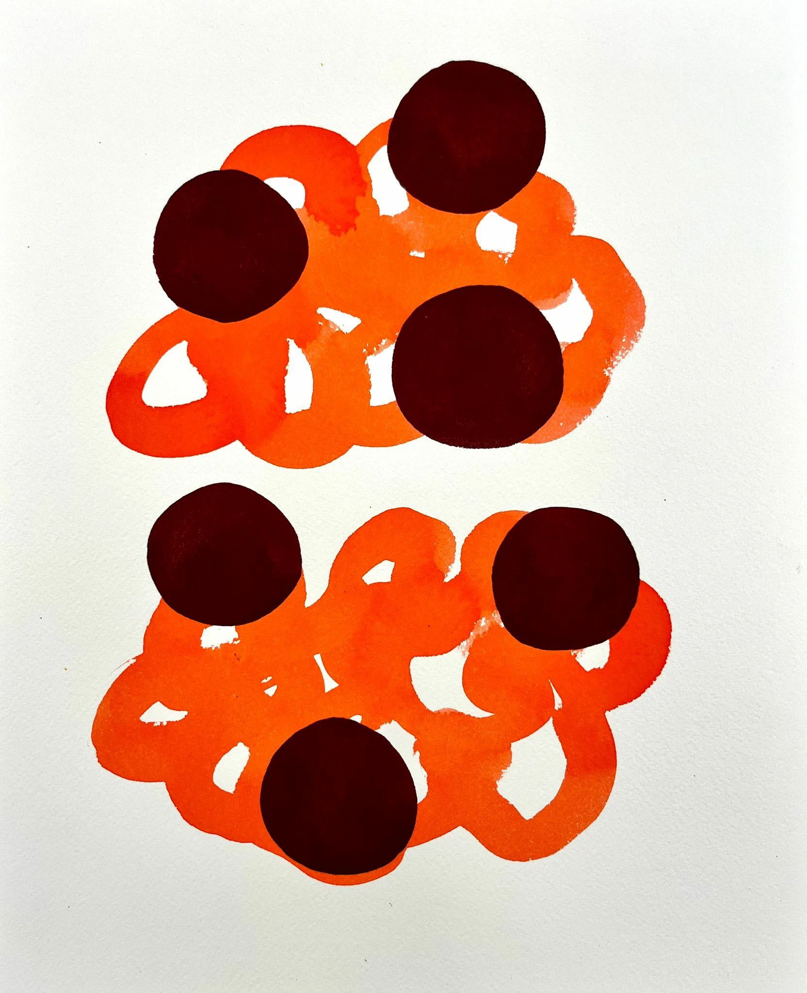 Le temps qui passe 23, Mai 2026, aquarelle, 24×30 cm
