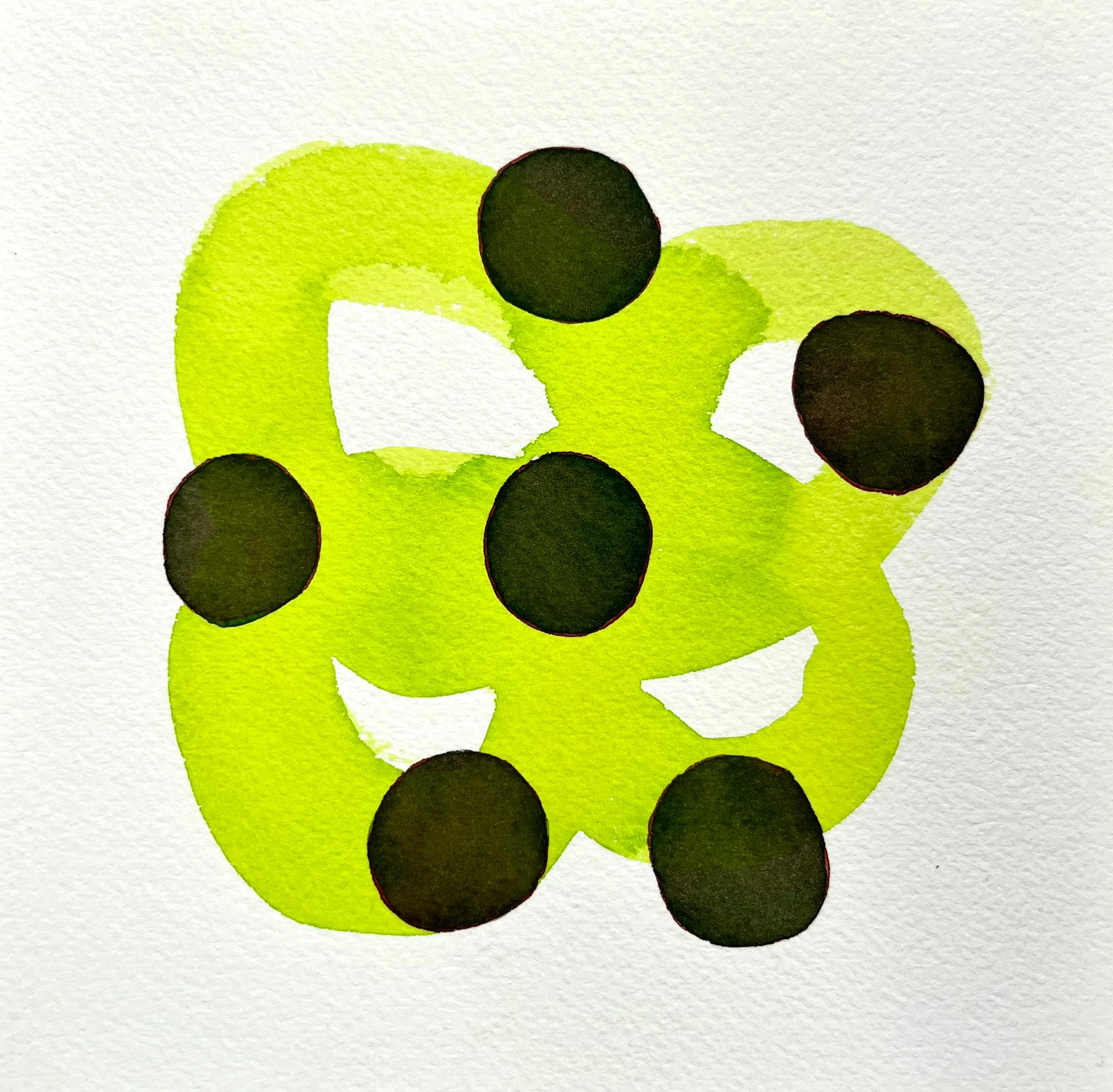 Le temps qui passe 38, Mai 2026, aquarelle, 24×30 cm