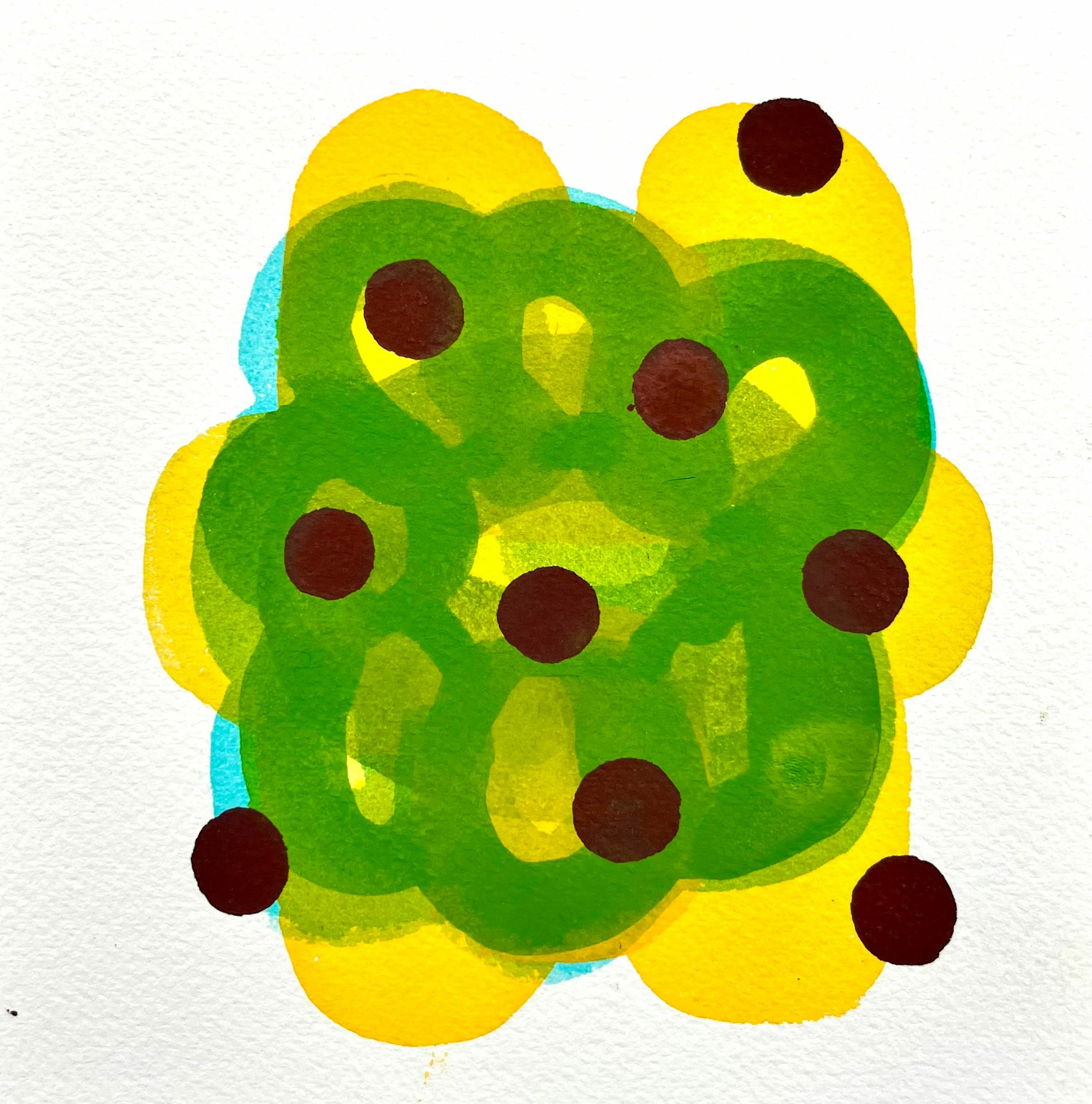 Le temps qui passe 39, Mai 2026, aquarelle, 24×30 cm
