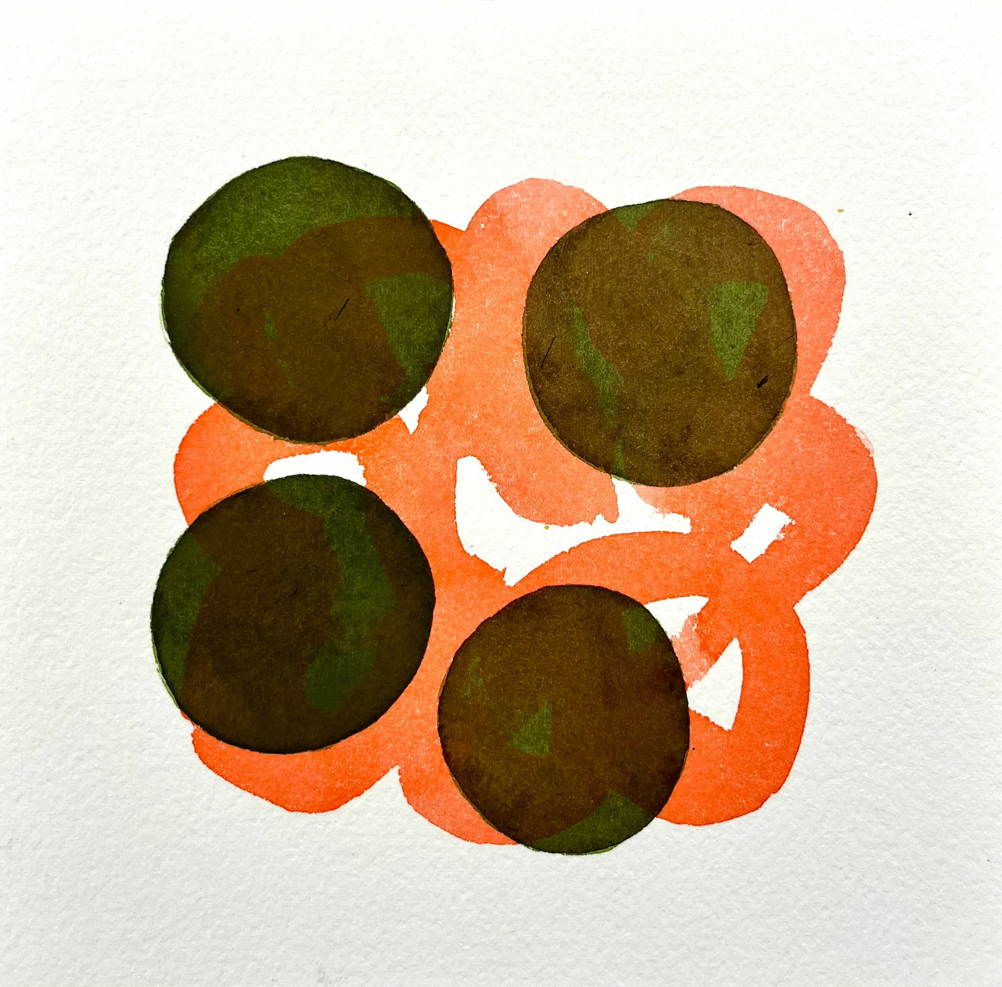 Le temps qui passe 40, Mai 2026, aquarelle, 24×30 cm