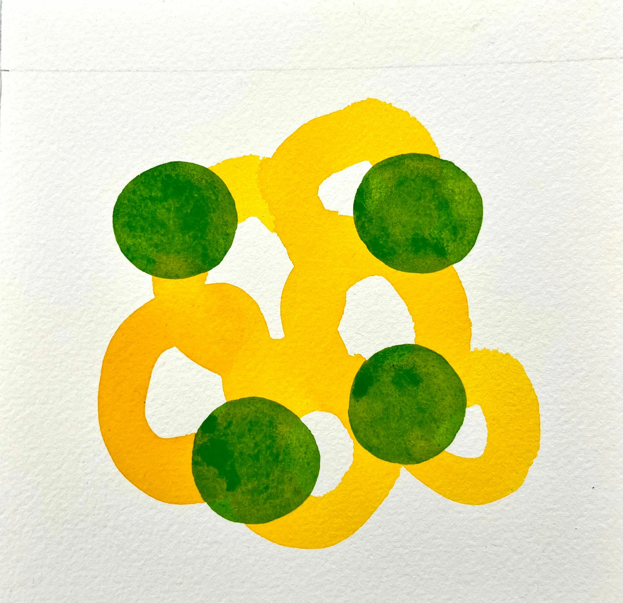 Le temps qui passe 41, Mai 2026, aquarelle, 24×30 cm
