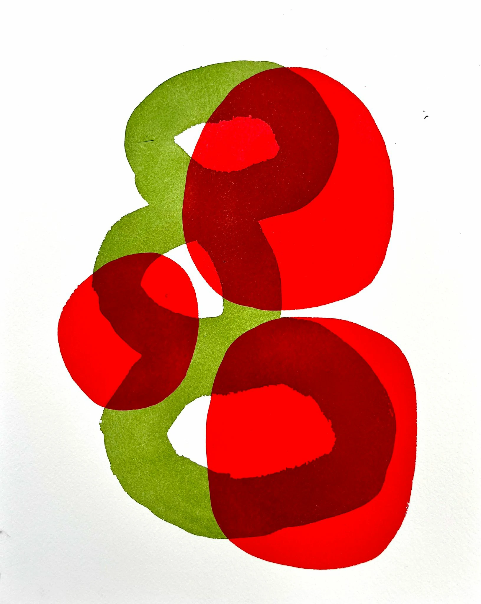 Le temps qui passe 05, Mai 2026, aquarelle, 24×30 cm