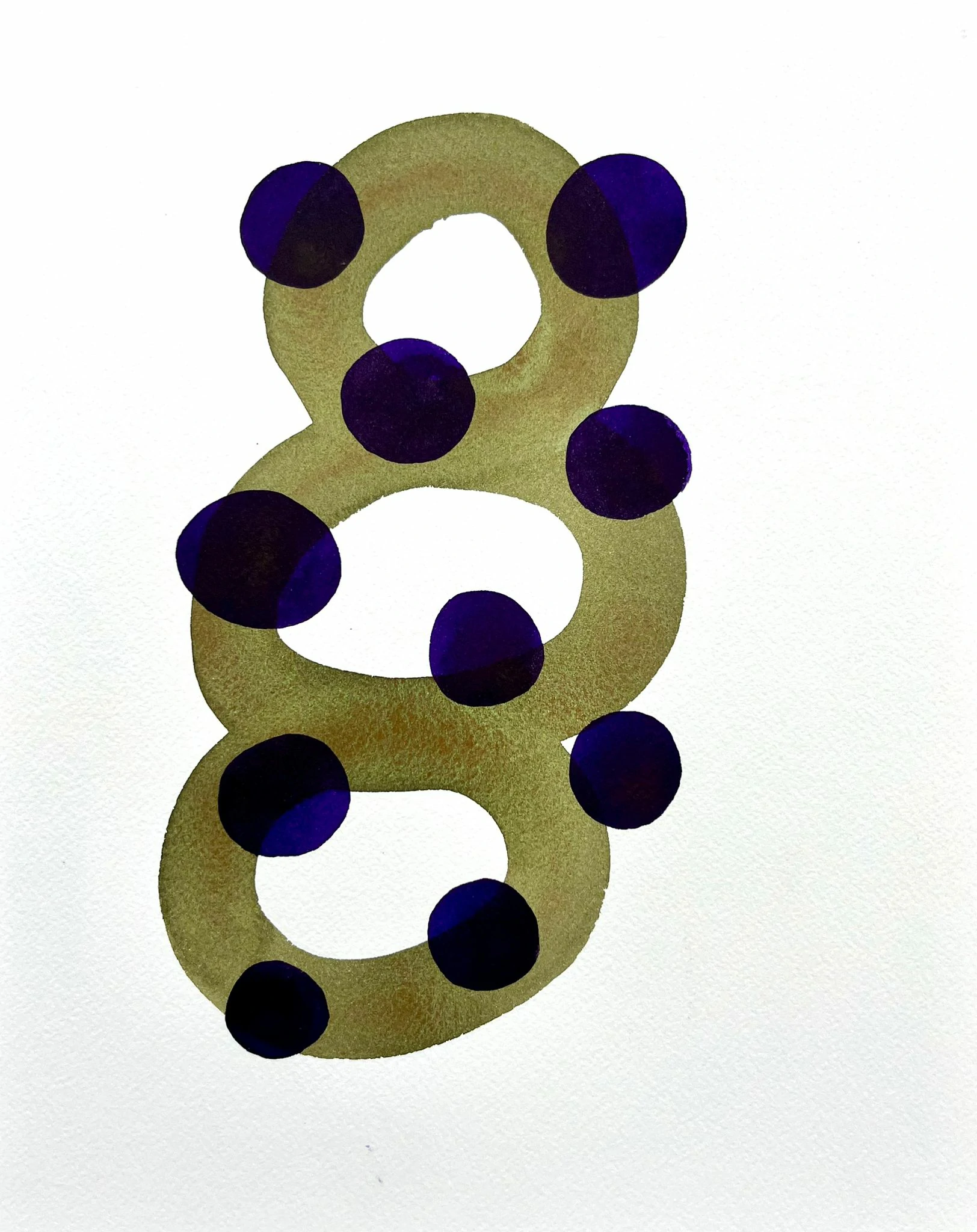 Le temps qui passe 09, Mai 2026, aquarelle, 24×30 cm